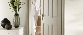 Solid pine panel doors