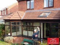 Mrs Milburn - Washington - New conservatory roof AFTER