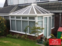 New tiled conservatory roof BEFORE