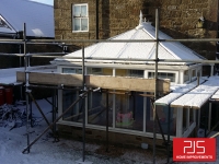Thermolite conservatory roof conversion BEFORE